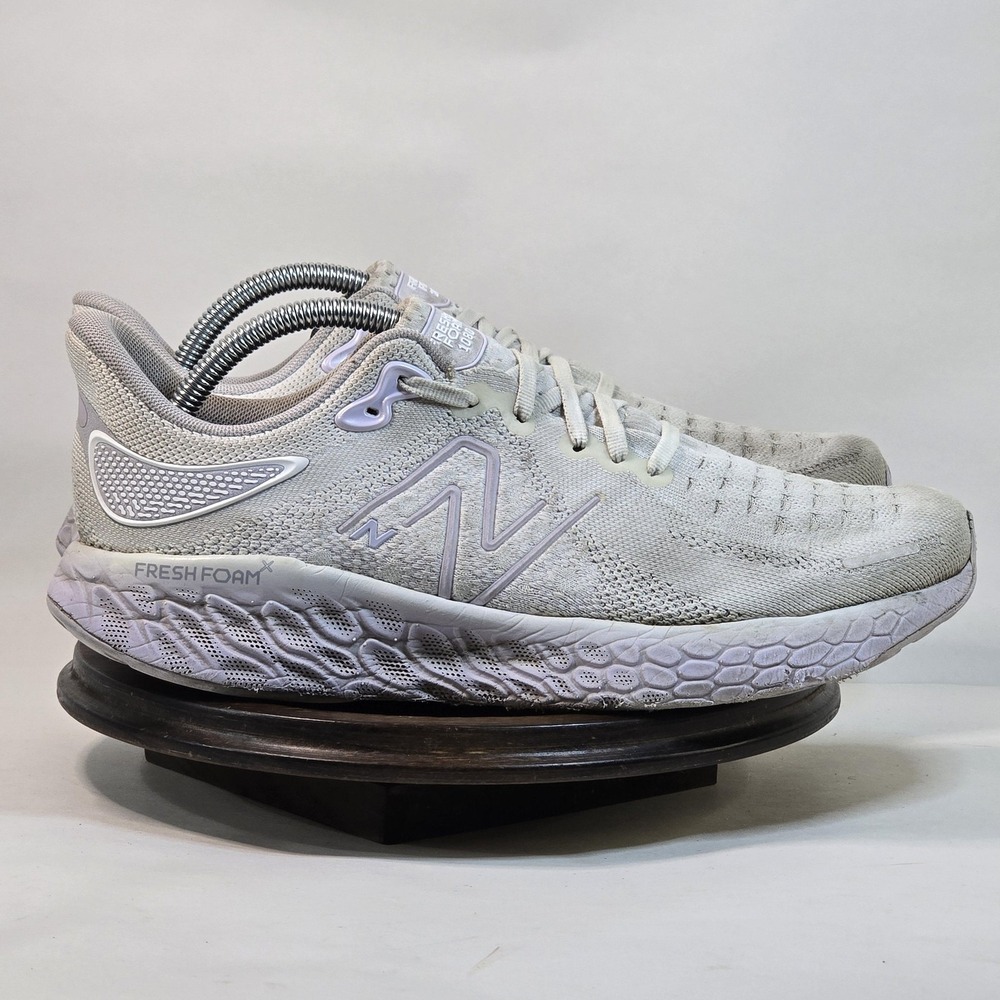 New Balance Fresh Foam 1080 Shoes Womens Size 10.5 Gray Running Athletic Sneaker